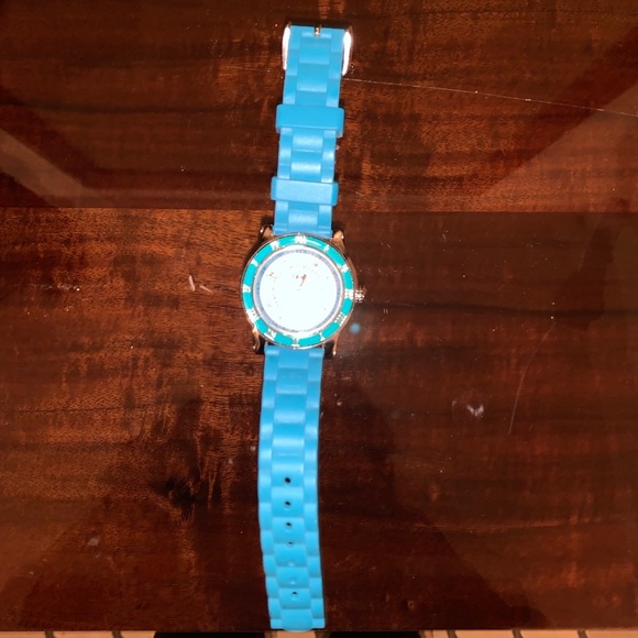 Turquoise and Silver Juicy Couture Watch - Picture 3 of 4